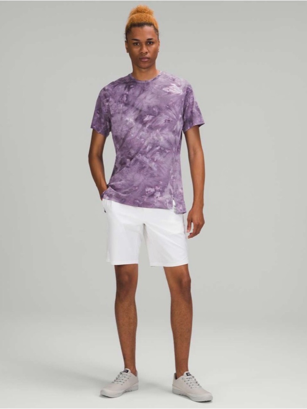 Lululemon Men’s Always Agile Short Sleeve *Spray Dye size M